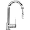 PAINI RUBINETTERIE Paini Cox miscelatore monocomando lavello con doccetta estraibile