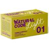 Natural Code Light per Gatti da 4x70 gr Gusto Light 01 Tonno e Mirtilli