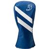 Asbri Golf Prestige, Copritesta Unisex-Adulto, Blu, 3 Legno