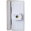 Abus Ts96A Al0145 Serratura con Blocco, Blocco per Finestre con Chiusura Intuitiva e Allarme, Chiusura con Chiave, Livello di Sicurezza: 10, 78560, Bianco
