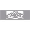 Rayher Perforatore Bordature - Cuore 6,3X3Cm, Adatto P.Cartoncino Fino 120-250G/M2, 89818000