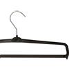 Gruccia plastica TP 07 porta pantaloni nera da 35 cm