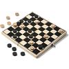 Miquelrius - Gioco di Dama, Tabellone pieghevole, 2 giocatori, Età 6+ anni