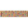 QMG Diagramma di note con codici colore per tastiera di ukulele e chitarra, ideale per l'apprendimento della chitarra e della teoria musicale, adatto a tutti i livelli
