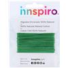 INNSPIRO Cordoncino cotone cerato fine verde pappagallo 0,5 mm. 5 m.