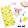 Glitter Girls - Outfit per la giornata in spiaggia - Vestiti per bambole da 36 cm - Costume da bagno Arc-en-ciel - Accessori per attrezzi da spiaggia - Giocattolo per bambini dai 3 anni in su