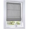 Kutti Tenda a pacchetto Verlock grigio Tendine righe con occhielli 60 x 140 cm