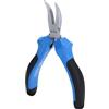 BRILLIANT TOOLS BT067607 Pinza a punte mezzotonde di precisione, piegate [Powered by KS TOOLS]