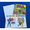 HULK e i DIFENSORI n°1 con Poster e Adesivo CORNO 1975 No Resa - EDICOLA !!