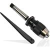 Krefting Tooling Mandrino a sgancio rapido B16 1 - 16 mm con mandrino conico MK2 con estrattore + cuneo di espulsione mandrino mandrino di precisione Krefting Tool (MK2)