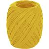 INNSPIRO Rafia di carta colore giallo, 4 mm x 30 m