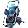 JOYROOM 15W Qi Caricatore Wireless Auto, [Doppia Bobina] Supporto Cellulare Auto Wireless con Auto-Bloccaggio, Ricarica Caricatore Magsafe Auto per iPhone 17/Samsung S25/Xiaomi/Huawei
