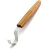 BeaverCraft Coltello a uncino SK2 Quercia Coltello per intaglio del legno per ciotole, tazze, cucchiai Coltello per intaglio del legno per destrimani Strumenti curvi per principianti