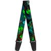 Buckle-Down GS-W30163 Aliens & UFO's Galaxy/verde/nero/bianco