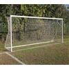 (03) PORTA CALCIO RIDOTTO MT 6X2 TRASPORTABILE IN ACCIAIO VERNICIATO C/S RETE
