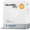 A.MENARINI DIAGNOSTICS STRISCE MISURAZIONE GLICEMIA GLUCOMEN AREO SENSOR 25 PEZZI