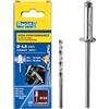 Rapid 5000391 Rivetti High Performance, 8x20 mm, Acciaio, ø4.8 mm