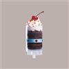 ERREENNE 100 Pz Kit Stampi Gelato Dolci Semifreddi Push Up Pops 90 ml