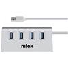 Nilox Hub USB 4 Puertos 3.0