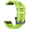NotoCity Cinturino Quickfit 22mm per Garmin Fenix 7/6/5/7 Pro/6 Pro/5 Plus/8 47mm,Con Garmin Forerunner 945/955/965/970/E 45mm/Approach S60/S62/S70 47mm(Verde)