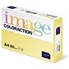 IMAGE Coloraction Antalis 838A 080S 4 - Carta per fotocopiatrice, formato DIN A4, 80 g/m², colore: Giallo deserto