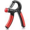 NIYIKOW Hand Grip, Avambracci Attrezzi, Allenamento Avambraccio, Resistenza Regolabile 22-132Lbs (10-60kg), Perfetto per Musicisti Atleti ed Recupero di Lesioni alla Mano-Orange