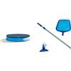 Intex 28022 Copripiscina Easy Cm 366 Art. Pulizia E Manutenzione Piscina Gioco Estivo 374, 366 cm & Kit manutenzione piscina accessori piscina set pulizia piscina 2 pezzi