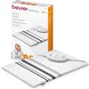 Beurer HK 25 Termoforo, Pratico cuscino riscaldante per diverse zone del corpo, 3 livelli di temperatura, lavabile in lavatrice a 40°, colore: Grigio
