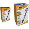 BIC Marking 2000, Pennarelli Indelebili, Colore Nero & Marking 2000, Pennarello Indelebile Blu ECOlutions, con il 51% di Materiali Riciclati
