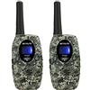 Retevis RT628 Walkie Talkie per Bambini, a Lungo Raggio 8CH per Bambini di 3-12 Anni, Regali Giocattolo per Avventure all'Aperto in Campeggio (1 Paio, Mimetico)