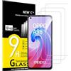 Viojrlra 3 Pezzi, Vetro Temperato per Oppo Reno 6 5G, 9H Durezza HD Trasparente Pellicola Prottetiva, Anti Graffio, Anti-Impronte, Senza Bolle, Ultra Resistente Protezione Schermo