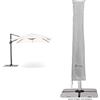 IFUORICASA My garden Senso Ombrellone a Braccio Retrattile, Ecr & ugrave;, 3 x 4 Metri & Fodera protettiva Schneider per ombrellone a braccio laterale, grigio argento, fino a 400 cm & Oslash; & amp; 300x300 cm