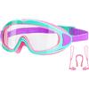 BOUTIKS® Maschera da Nuoto per Bambini, Occhialini da Sub con Tappi per le Orecchie e Clip per il Naso Inclusi - 4-12 Anni