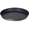 FMprofessional Fm Professional 8707.0 Piastra per Pizzaioli o Pasticceria, Acciaio, Nero, NC