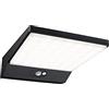 Paulmann 94334 - Lampada da parete a LED a energia solare, IP44, con 1 lampada da 5 Watt, in alluminio, 3000 K, colore: Grigio scuro