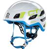 Climbing Technology Orion 6X94207AC0CTSTD Casco, Bianco/Azzurro, S-M