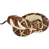 Wild Republic 16754 - Snakesss Serpente a Sonagli di Peluche, 178 cm, Bruno