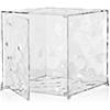 Kartell Optic Contenitore, Con antina, Cristallo