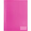 Herma Cartellina portadocumenti formato A4, in polipropilene, 3 pezzi, colore: Rosa traslucido (19491)