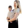 Amarsupiel | Fascia Porta Bebe Bambini e Neonati in bambù | Marsupi elastico per bambini facile da usare | Certificato OEKOTEX in bambù | Prodotto in Germania.