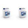 KLEP SEQUESTRANTE Metalli E Calcio ANTICALCARE per Piscina E Spa 5 LT & FLOCCULANTE Liquido SCHIARENTE per Piscina E Spa 5 LT