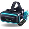 VR SHYIEON Occhiali VR 3D, Occhiali 3D Realtà Virtuale VR Visore HD 110°FOV 2023 New Compatibile Video Giochi per 4,7-7,2 pollici Android/iOS Smartphone Bambino Adulto Natale Regalo (Blu)