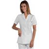 ISACCO CASACCA COIMBRA manica corta SATIN BIANCO 100% COTONE - ISACCO 016209M