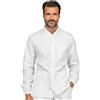 ISACCO CASACCA CORFÙ CON ZIP BIANCO 65% POLIESTERE 35% COTONE - ISACCO 055020