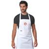 SIGGI Nuovo GREMBIULE MASTERCHEF Bianco SIGGI