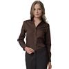 SIGGI Camicia Lisa Tabacco Siggi