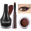 Boobeen Eyeliner Eyeliner in gel impermeabile Occhio a prova di sbavature Gel Makeup Eye Liner Set di trucco Di lunga durata per tutto il giorno facile da applicare