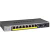 Netgear Switch Netgear GS110TP Ver. 3 PoE/GE/GE/SMA/08 ; 8x PoE, PoE-Budget 55W [GS110TP-300EUS]