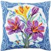 Collection D'Art Kit CUSCINETTO/CROCUS/40 X 40, Multicolore, 40 x 40 cm