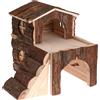 zooplus Exclusive Casetta a due piani - L 30 x P 20 x H 30 cm